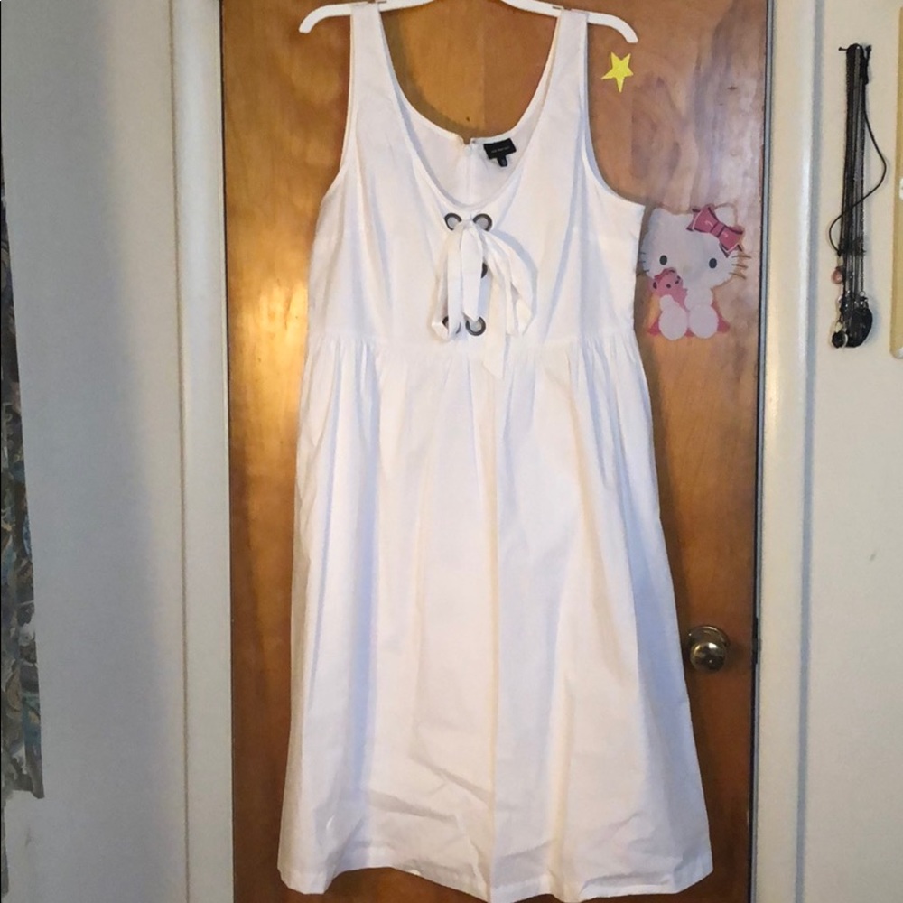 White dress